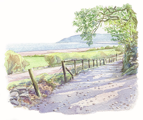 Page 176: Across Porlock Bay, from Worthy
